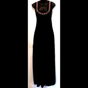 Victoria’s Secret Black Racerback Maxi Dress XL